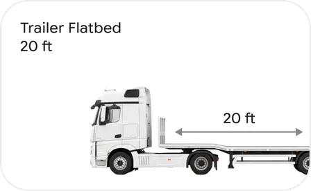 Trailer Flatbed 20 ft