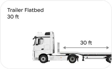 Trailer Flatbed 30 ft