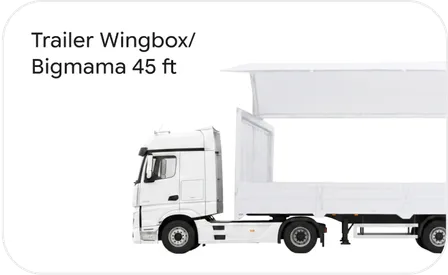 Trailer Wingbox/Bigmama 45 ft